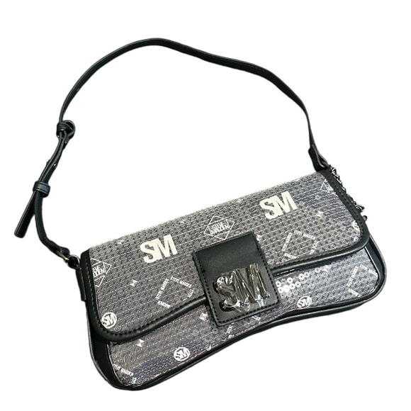 Steve Madden || NWT || Black Multi Genevieve Sequin Purse - Picture 1 of 7